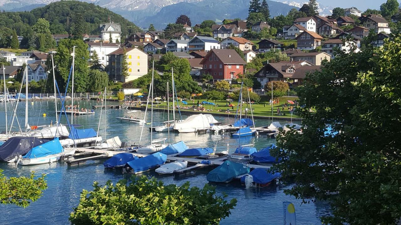 Ferienwohnung Ankerplatz Spiez Exterior photo