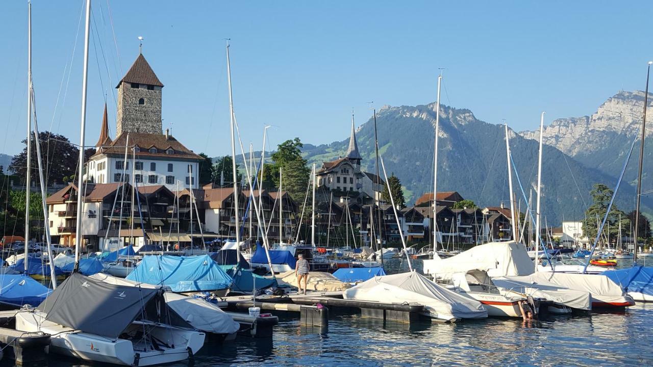 Ferienwohnung Ankerplatz Spiez Exterior photo